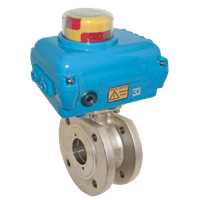 KUA-VK Stainless Steel Flange Ball Valve with Electric Actuator